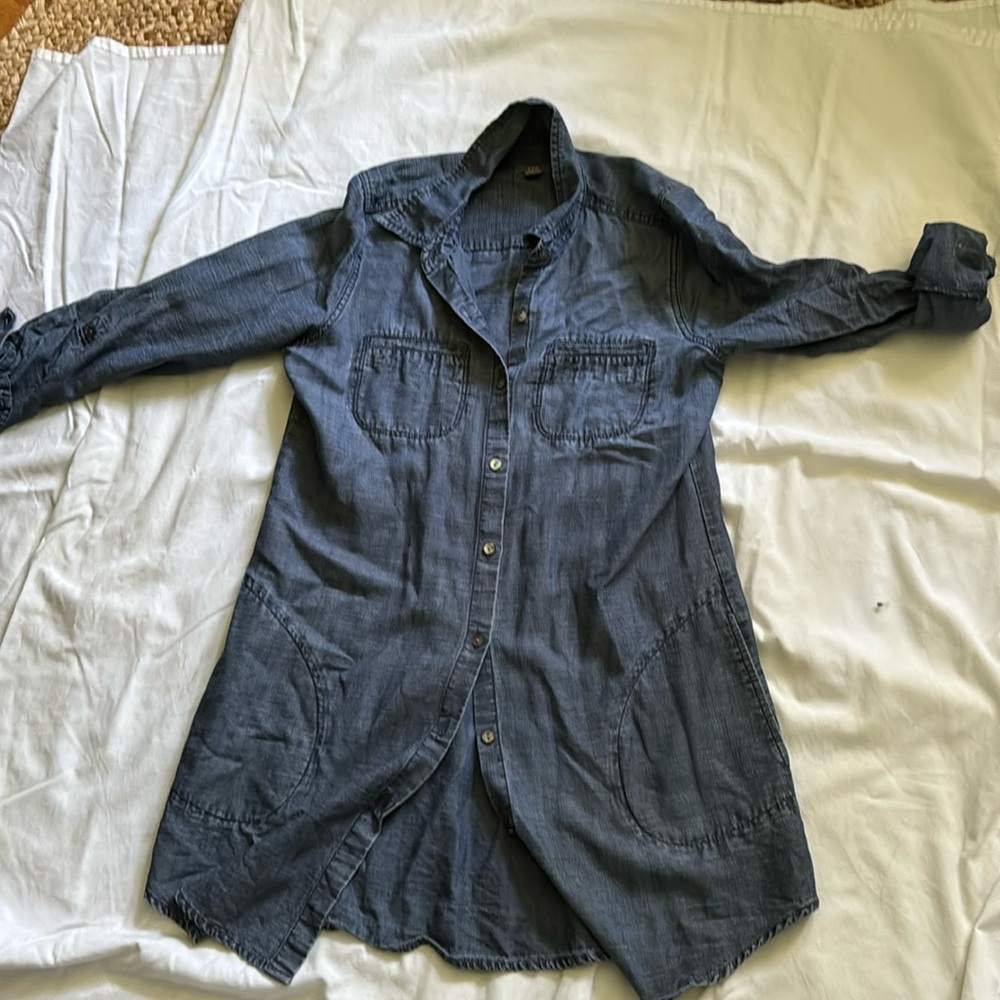 Shirt dress/cover up